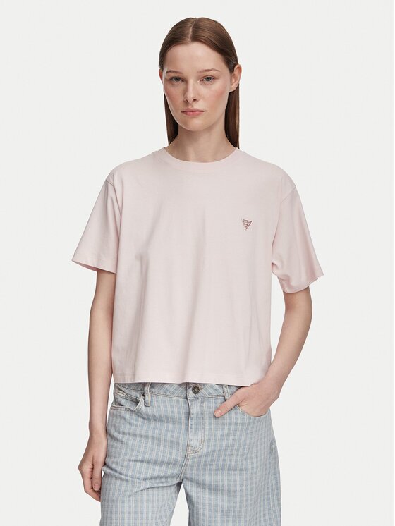 GUESS JEANS Tricou W4YI05 K8HM0 Boxy Fit
