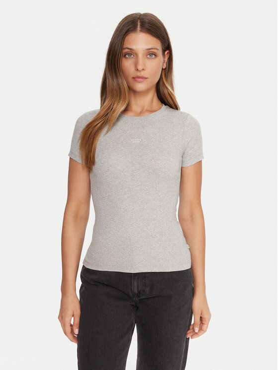 GUESS JEANS Tricou W5BP45 KA0H1 Slim Fit