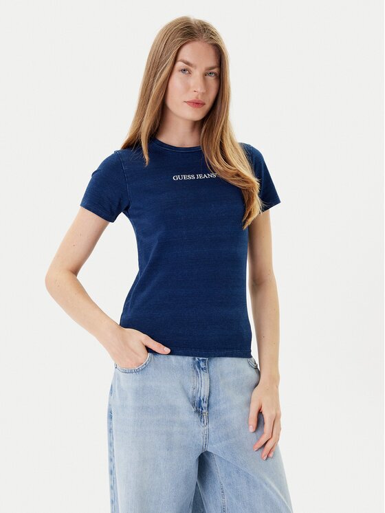 GUESS JEANS Tricou W5GI41 KCTL1 Slim Fit