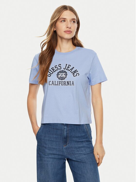 GUESS JEANS Tricou W5RI43 K8HM0 Regular Fit