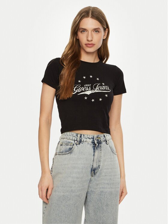 GUESS JEANS Tricou W5RI59 J1314 Regular Fit
