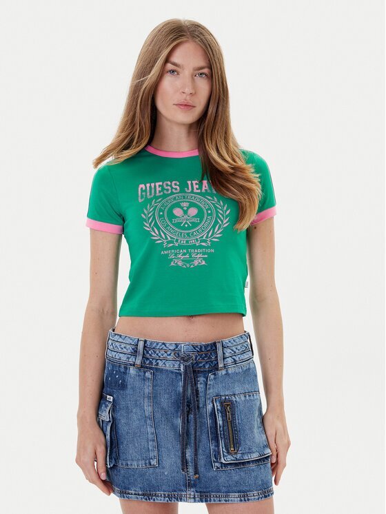 GUESS JEANS Tricou W5YI03 J1314 Regular Fit
