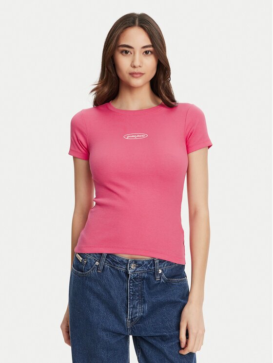 GUESS JEANS Tricou W5YP37 KA0H1 Slim Fit