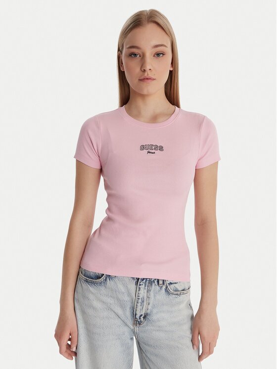GUESS JEANS Tricou W6RP21 KA0H1 Slim Fit