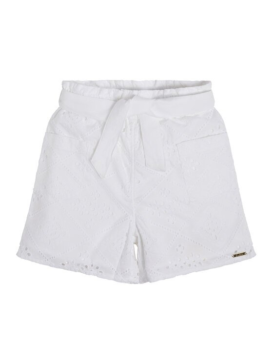 GUESS Pantalon scurți din material J3GD04 WFGJ0 Relaxed Fit