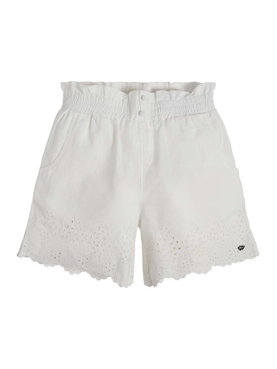 GUESS Pantalon scurți din material J3GD07 WCVM0 Relaxed Fit