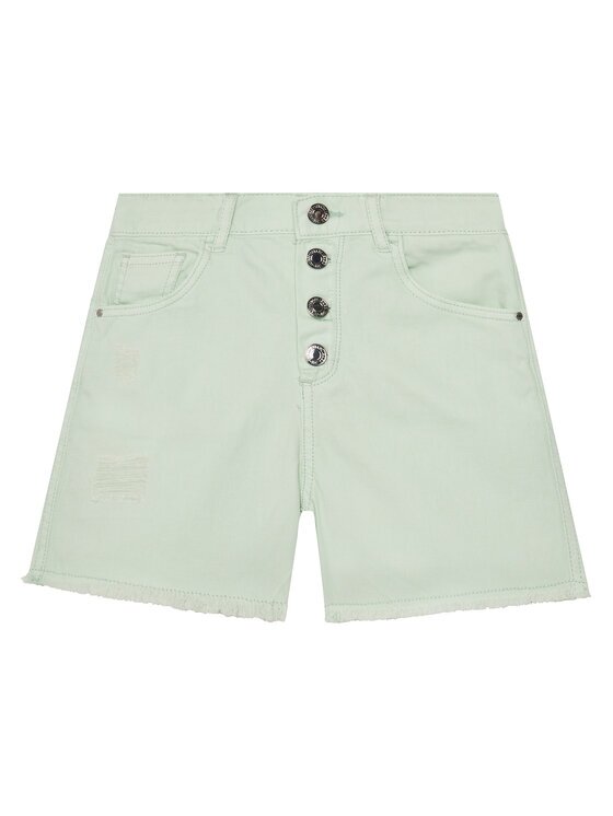 GUESS Pantalon scurți din material J5GD29 WH6L0 Regular Fit