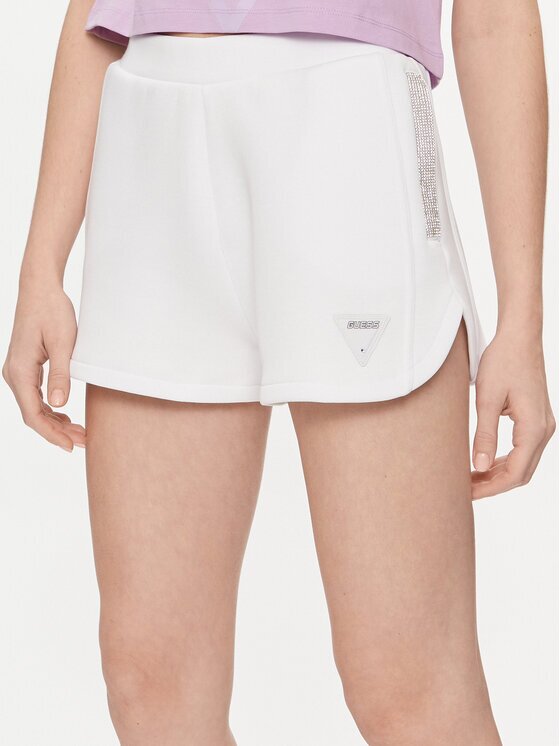GUESS Pantalon scurți din material Kiara V4GD16 FL04P Regular Fit