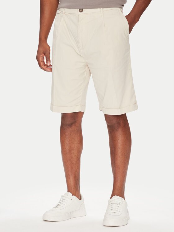 GUESS Pantalon scurți din material M5GD26 WH4GA Regular Fit