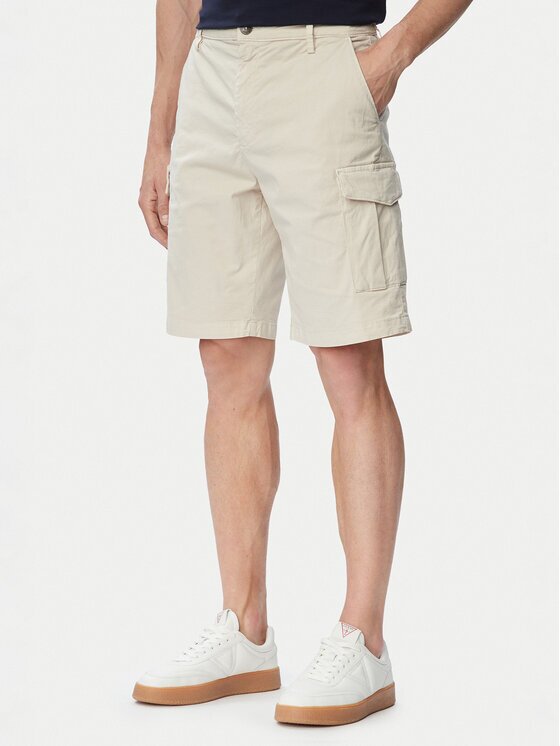 GUESS Pantalon scurți din material M6GDVA W1703 Regular Fit