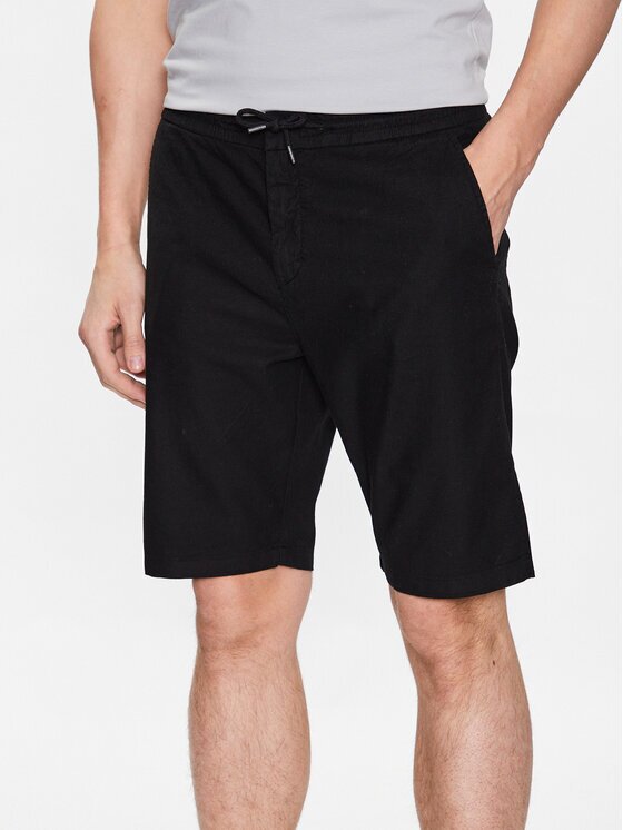 GUESS Pantalon scurți din material Mick M3GD02 WFBX3 Loose Fit