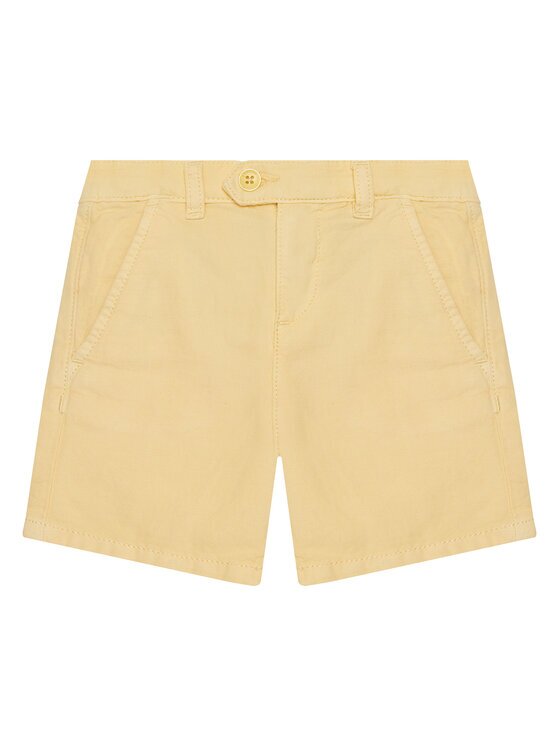 GUESS Pantalon scurți din material N5GD09 WG5G0 Regular Fit