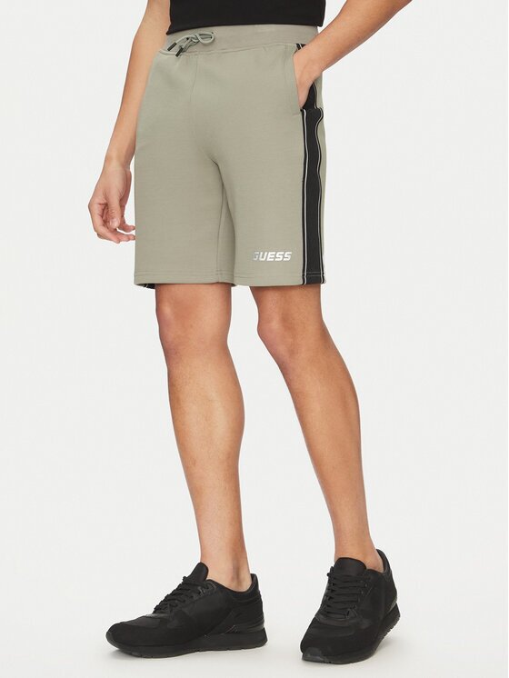 GUESS Pantalon scurți din material Z4RD04 KB3P2 Regular Fit