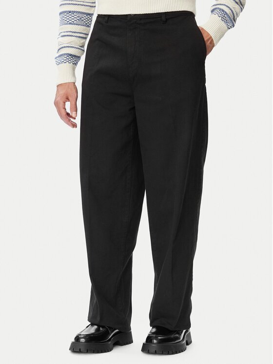 GUESS Pantaloni chino M5YB60 WGCV1 Wide Leg
