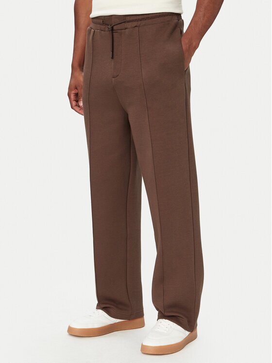 GUESS Pantaloni din material Herald Z6YB17 K4995 Straight Fit