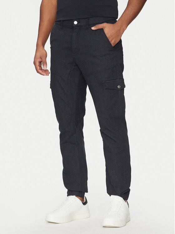 GUESS Pantaloni din material M5RB54 WGXY1 Slim Fit