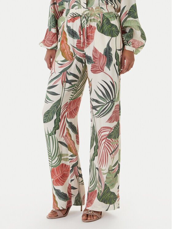 GUESS Pantaloni din material W6GB07 W1781 Regular Fit