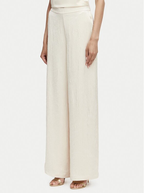 GUESS Pantaloni din material W6GB2 8W2103 Wide Leg