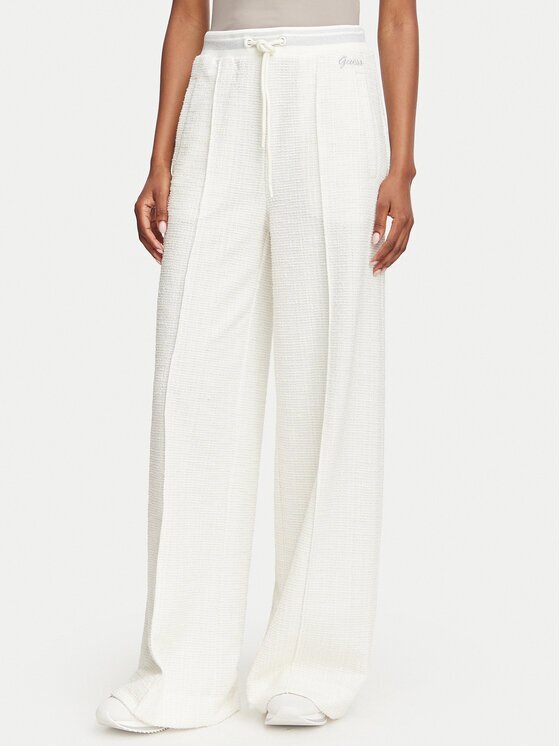 GUESS Pantaloni din material W6YB13 K4363 Relaxed Fit