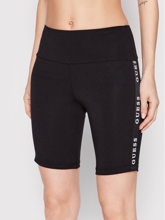 GUESS Pantaloni scurți ciclism V2YD12 KABR0 Slim Fit