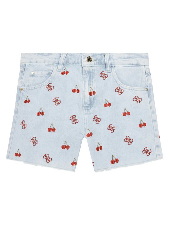 GUESS Pantaloni scurți de blugi J5GD10 D45E0 Regular Fit