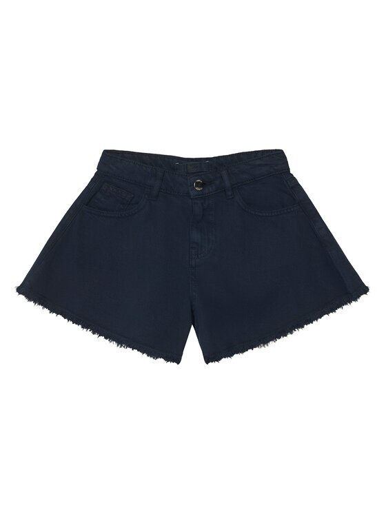 GUESS Pantaloni scurți de blugi J6RD11 WH1T0 Regular Fit