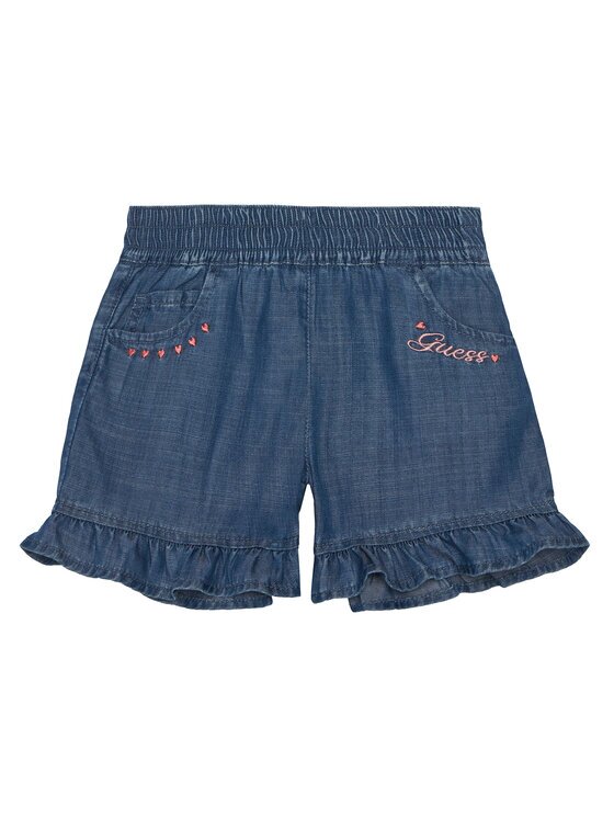 GUESS Pantaloni scurți de blugi K6GD06 D3X30 Regular Fit