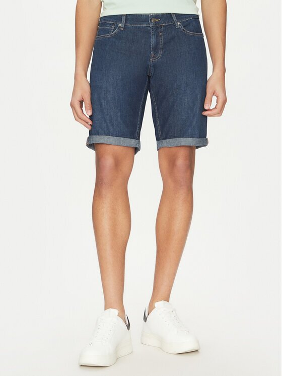 GUESS Pantaloni scurți de blugi M5GD01 D5MZ1 Regular Fit