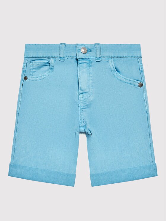 GUESS Pantaloni scurți de blugi N1RD03 WE620 Regular Fit