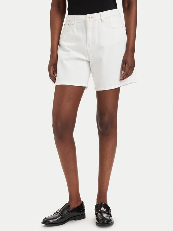 GUESS Pantaloni scurți de blugi W6GD1A D0704 Relaxed Fit