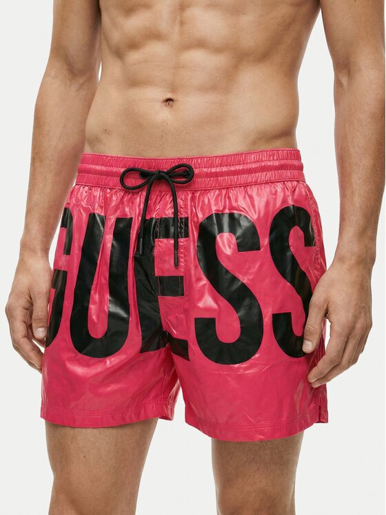 GUESS Pantaloni scurți pentru înot F6GT03 WN322 Regular Fit