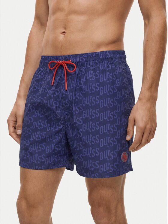 GUESS Pantaloni scurți pentru înot F6GT12 WG2A2 Regular Fit