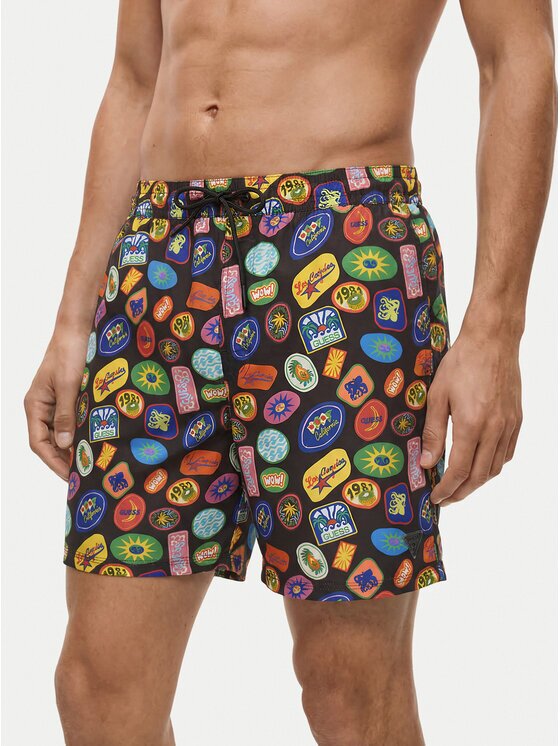 GUESS Pantaloni scurți pentru înot F6GT14 WN332 Regular Fit