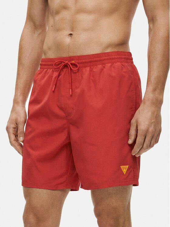 GUESS Pantaloni scurți pentru înot F6GT24 WG282 MEDIUM Regular Fit