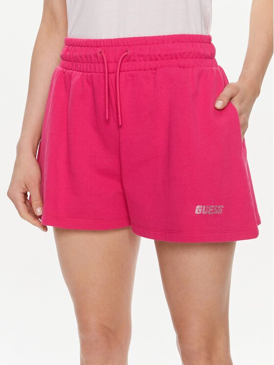 GUESS Pantaloni scurți sport Eleanora V4RD04 KC5O0 Relaxed Fit