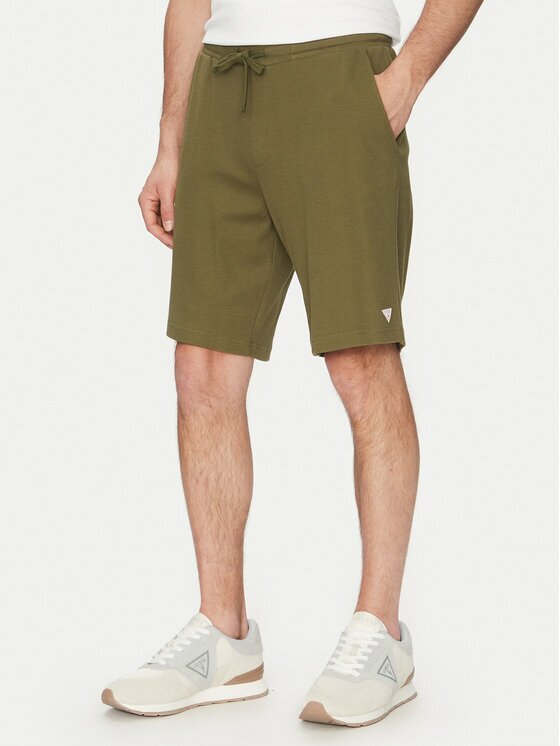 GUESS Pantaloni scurți sport F5GD00 KC5Y1 Regular Fit