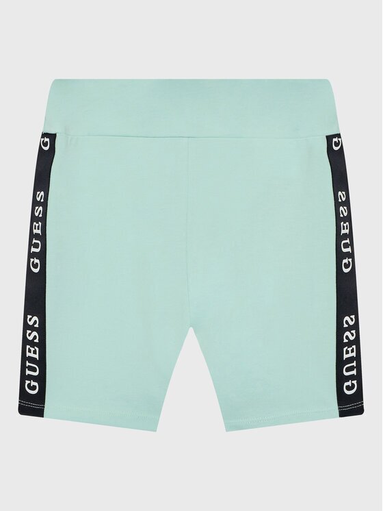 GUESS Pantaloni scurți sport J3RD14 KABR0 Albastru Slim Fit
