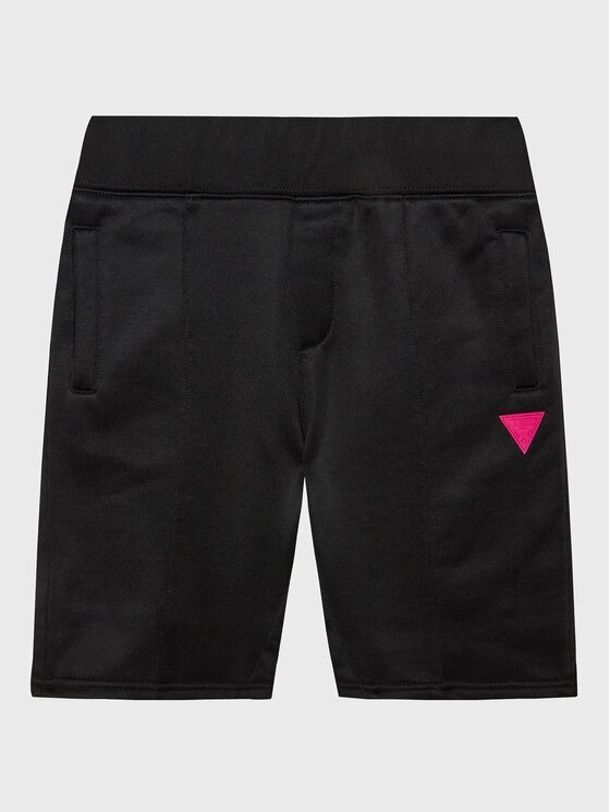 GUESS Pantaloni scurți sport L3RD04 KBIH2 Regular Fit
