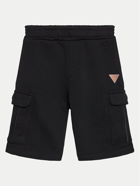 GUESS Pantaloni scurți sport L4GD21 KBK32 Regular Fit