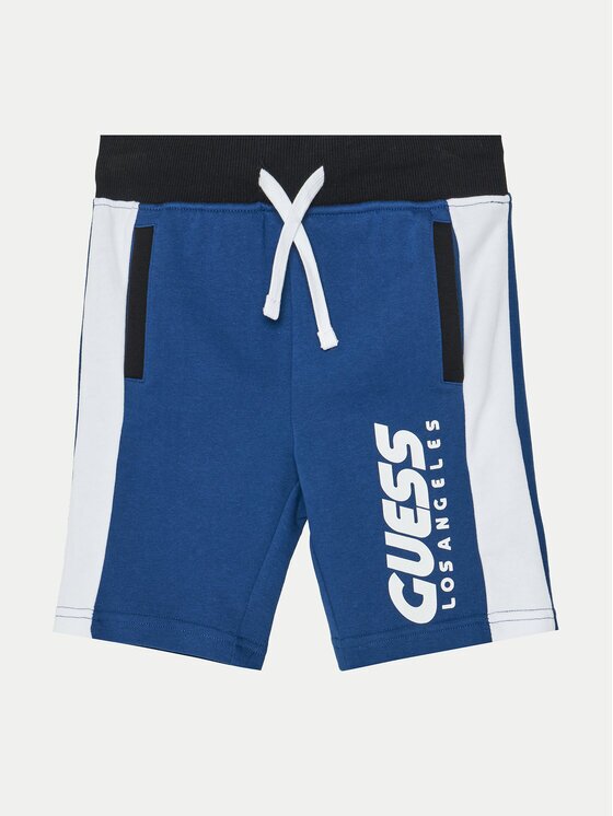 GUESS Pantaloni scurți sport L5RD01 KA6R4 Regular Fit
