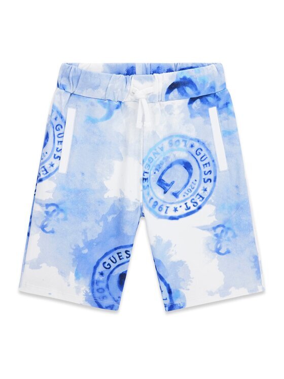 GUESS Pantaloni scurți sport L6GD00 KA6R4 Regular Fit