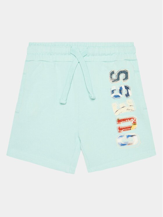 GUESS Pantaloni scurți sport N4GD04 KA6R3 Relaxed Fit