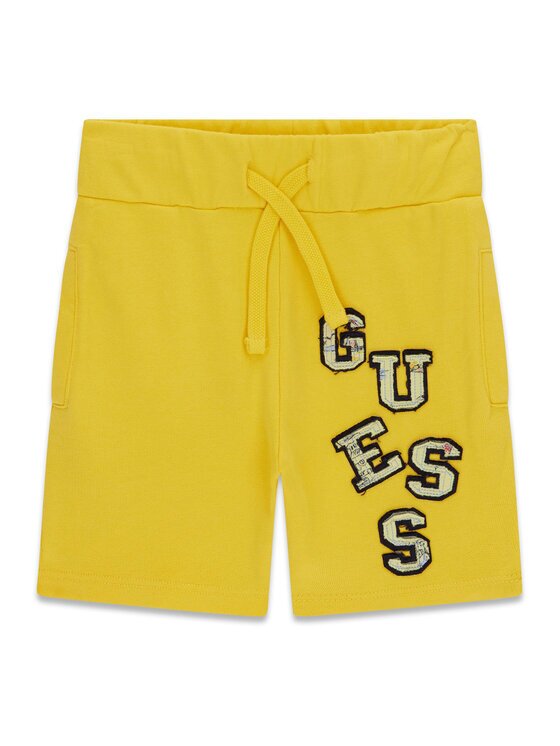 GUESS Pantaloni scurți sport N6GD02 KA6R4 Regular Fit