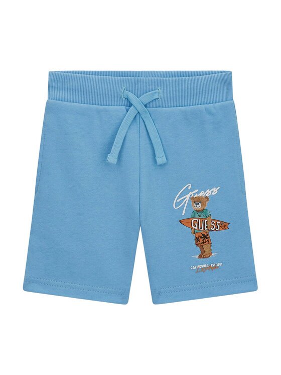 GUESS Pantaloni scurți sport N6GD04 KA6R4 Regular Fit