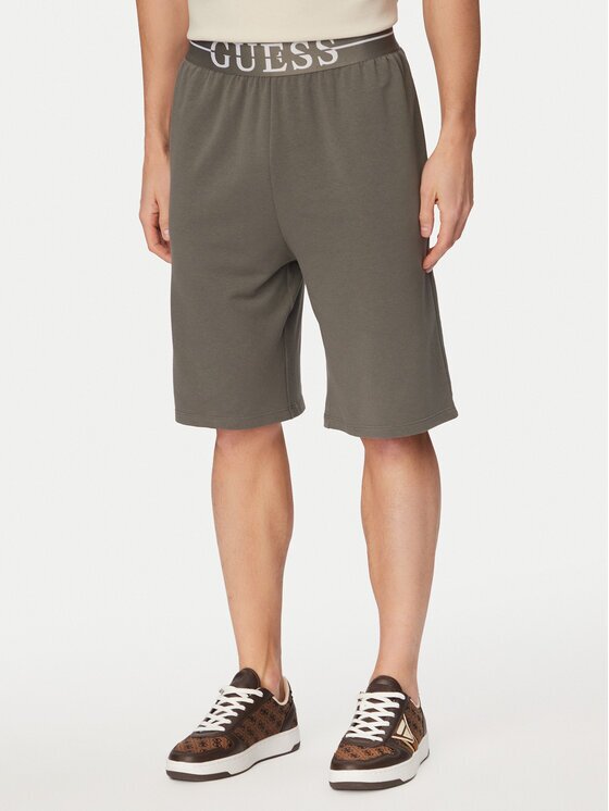 GUESS Pantaloni scurți sport U6GD00 KC241 Regular Fit