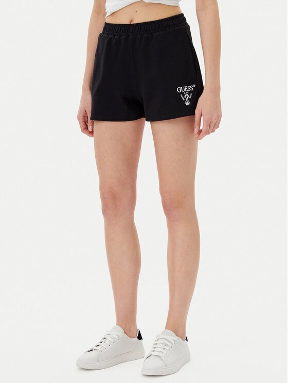 GUESS Pantaloni scurți sport V5GD19 KC3D2 Relaxed Fit