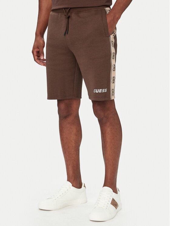 GUESS Pantaloni scurți sport Z4RD04 KB3P2 Regular Fit