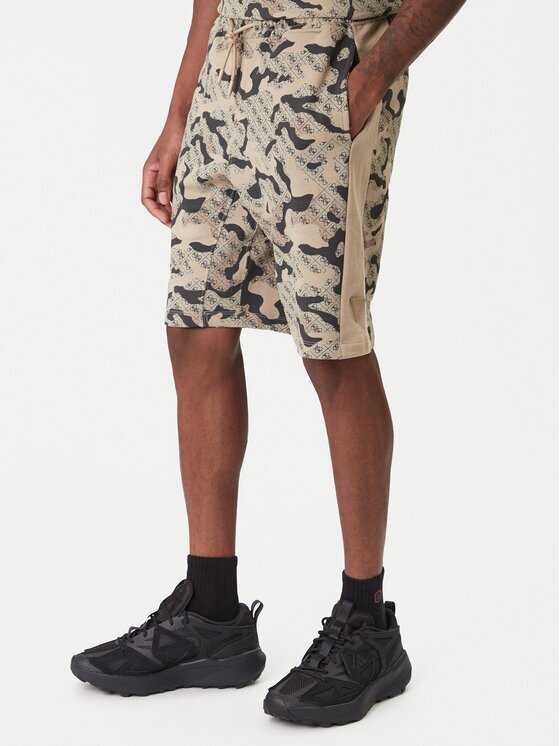 GUESS Pantaloni scurți sport Z6RD00 K9YI1 Regular Fit