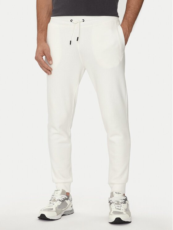 GUESS Pantaloni trening Aldwin Z2YB22 K9V31 Écru Regular Fit