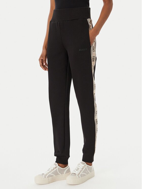 GUESS Pantaloni trening Britney V2YB15 KB3P2 Regular Fit